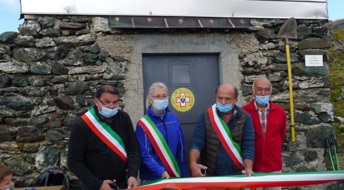 Inaugurati il bivacco Carmagnola e il sentiero Gustin